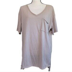 NWT LA Miel Slouchy V-neck Tee